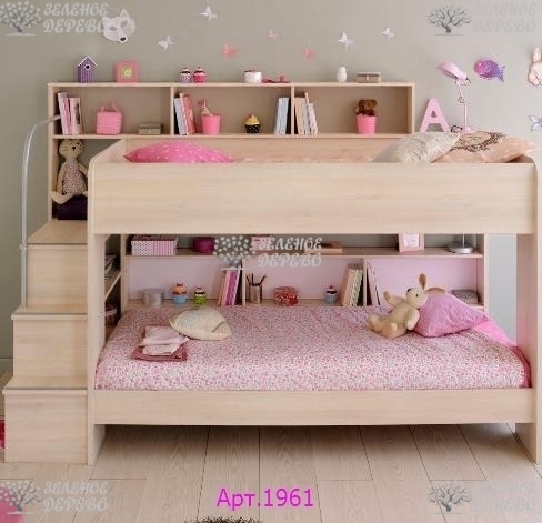 Детская деревянная кровать 